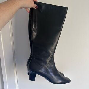 Alex Marie Leather Knee-High Boots